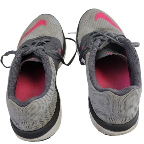 Nike Womens Gray and Pink Running Shoes Size 8 - Picture 4 of 15